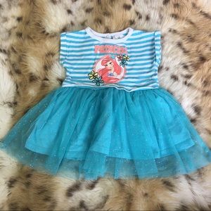 Disney Little Mermaid Tutu Dress NWOT